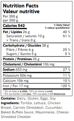 Buffalo Chicken Wrap