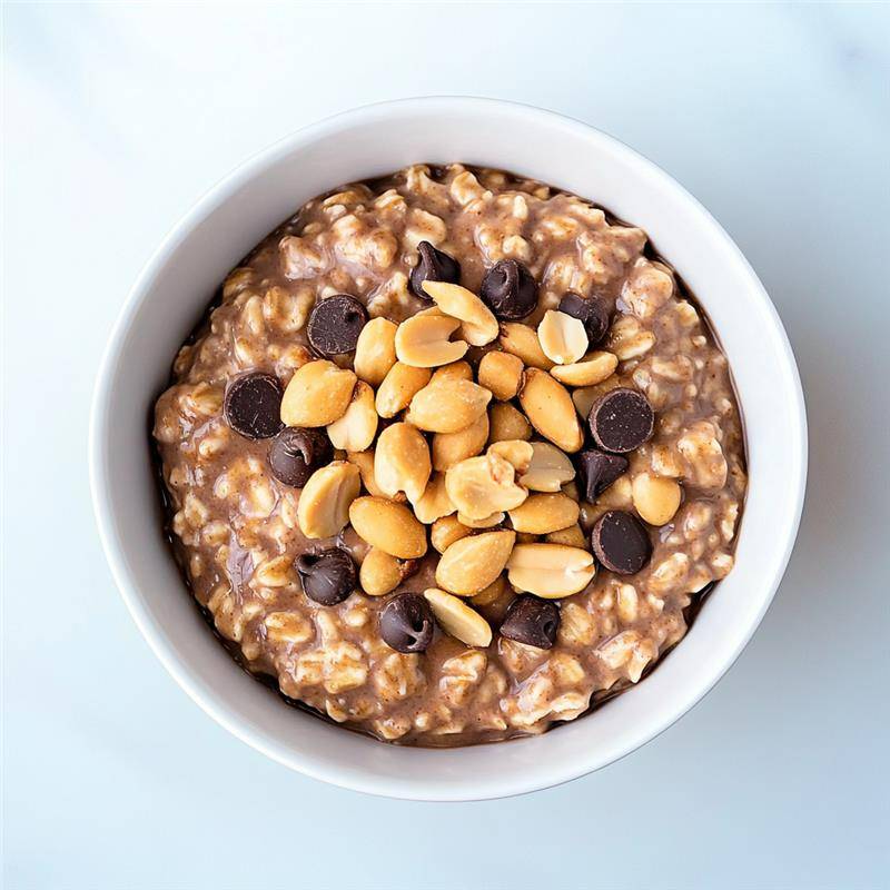 Chocolate PB Overnight Oats