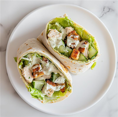Classic Chicken Caesar Wrap