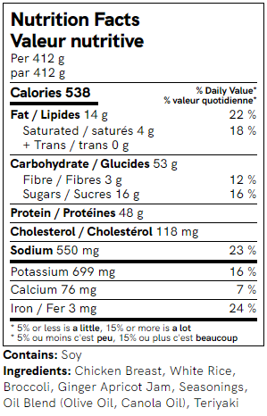 Ginger Teriyaki Bowl