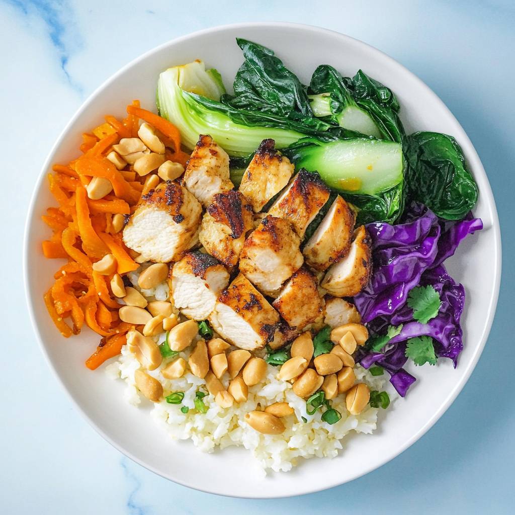 Peanut Stirfry Bowl