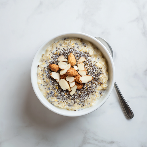 Vanilla Almond Overnight Oats