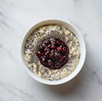 Wild Berry Vanilla Overnight Oats