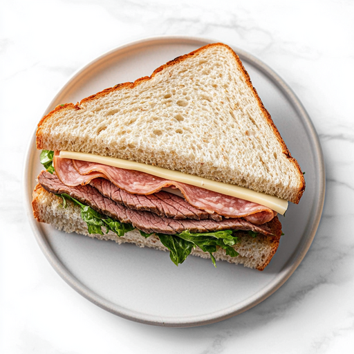 Angus Beef & Swiss Sandwich