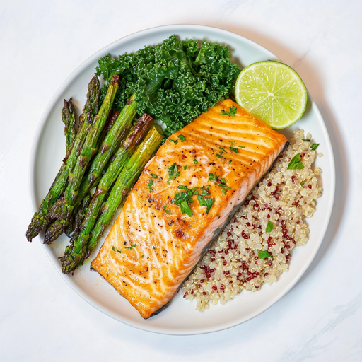 Spicy Honey Lime Salmon