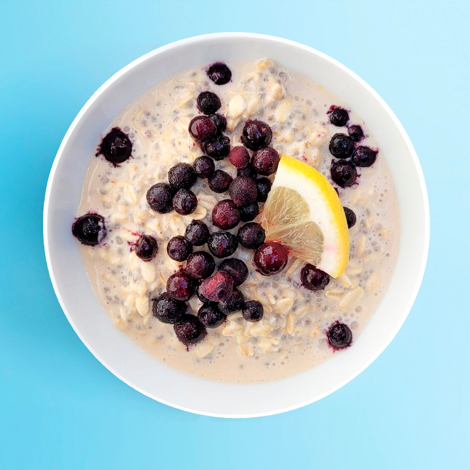 Lemon Blueberry Overnight Oats