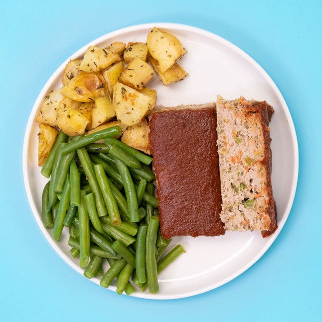 Garden Vegetable Turkey Meatloaf